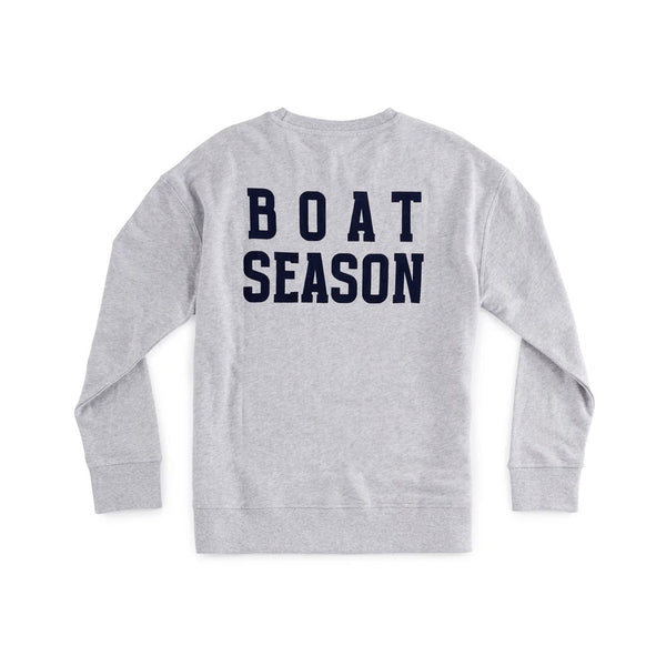 Boat Season Sweatshirt, Gray