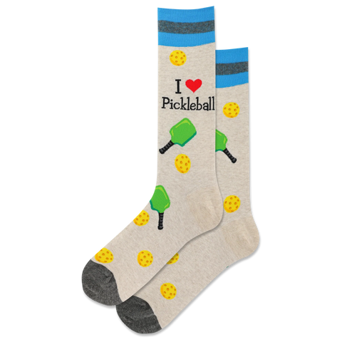 Men's Pickleball Crew Socks