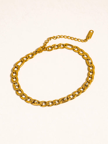 Berlin CZ Cuban Chain Bracelet