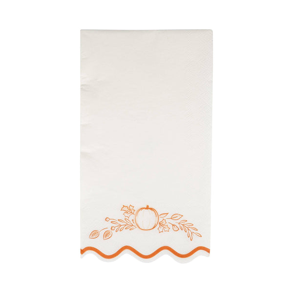 Fall Pumpkin Guest Napkin