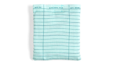 Blue Library Card Tote Bag