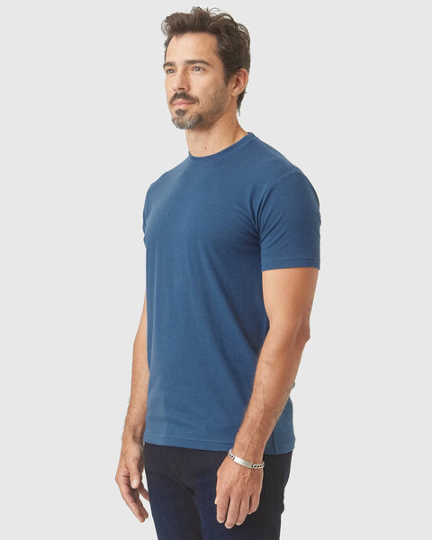 True Classic Crew Neck T-Shirt Deep Sea Blue