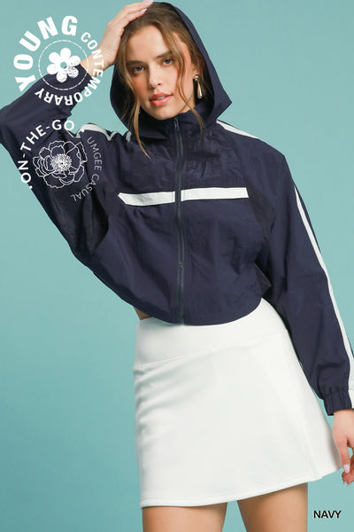 Selena Windbreaker Navy