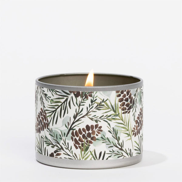Silver Spruce Tin Candle 4oz