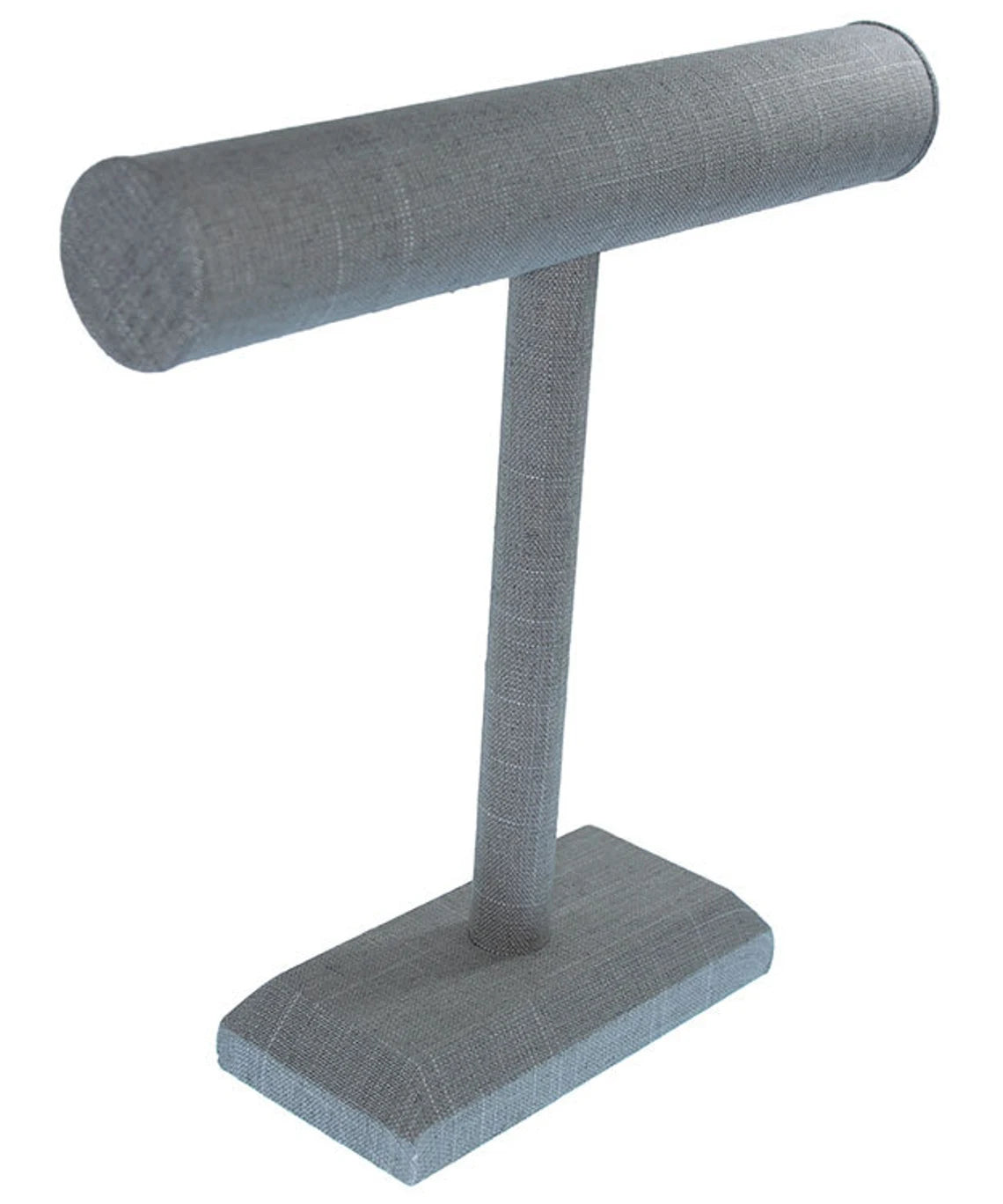 Gray Linen Tall T-Bar Display