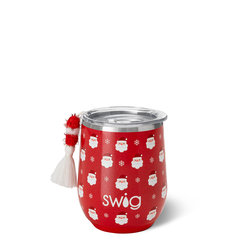 Swig 12 oz Santa Baby Stemless Wine Cup
