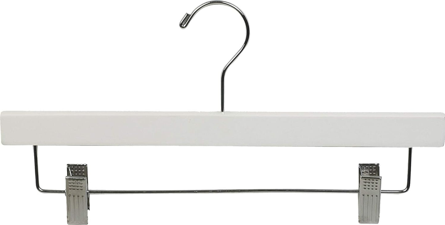 Pant Hanger White Wood