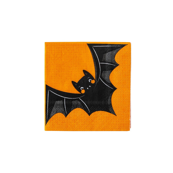 Vintage Bat Paper Cocktail Napkin