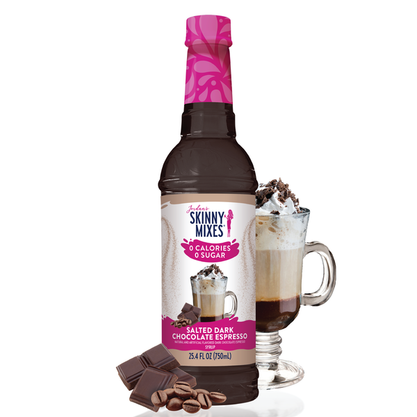 Sugar Free Salted Dark Chocolate Espresso Syrup
