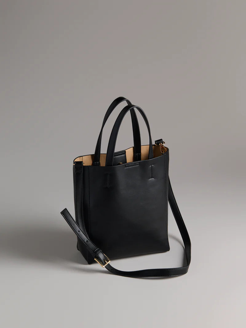 Lauren Mini Tote Bag - Black