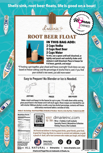 Root Beer Float Cocktail Slush Mix