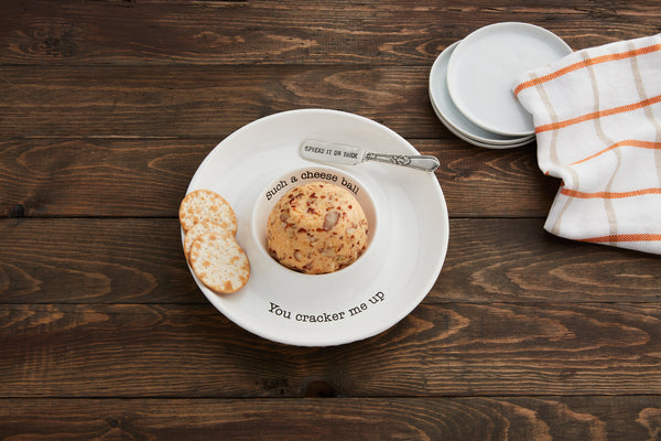 Cheese Ball Dish Set