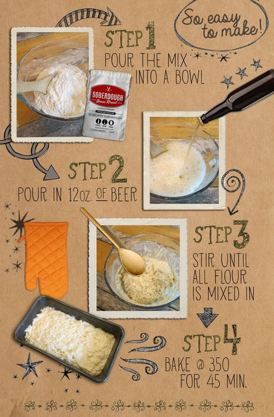 Soberdough Cornbread Brew Mix