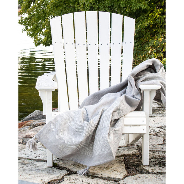 Adeline Throw Gray