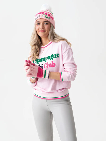 Champagne Ski Club Sweatshirt
