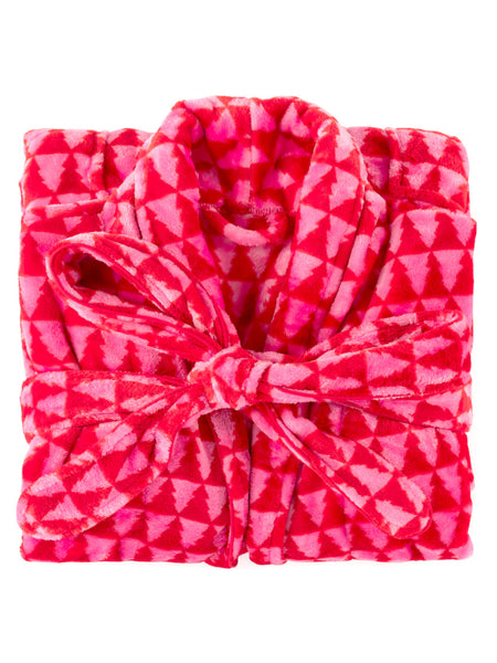 Felicity Pink Trees Robe