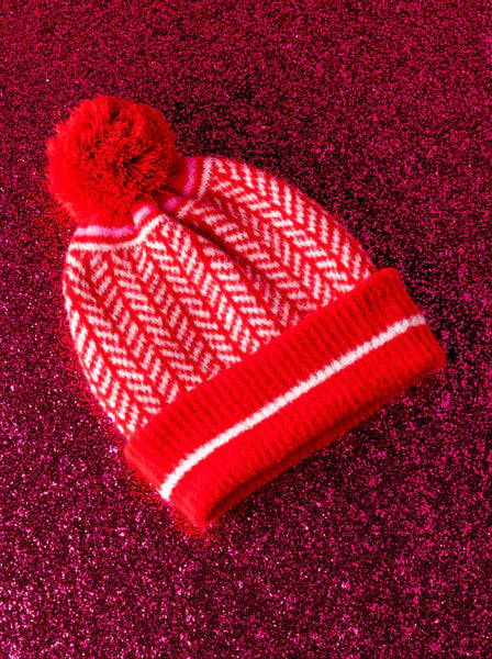 Bowie Hat, Red