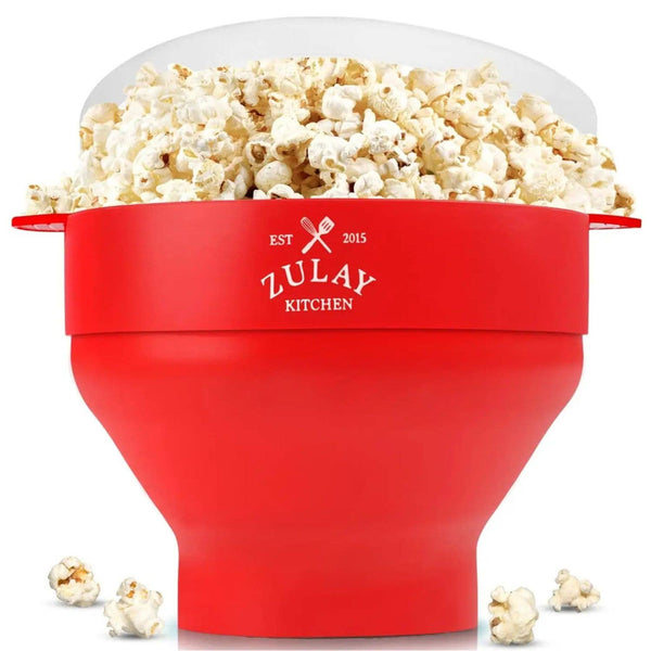 Collapsible Popcorn Popper for Microwave