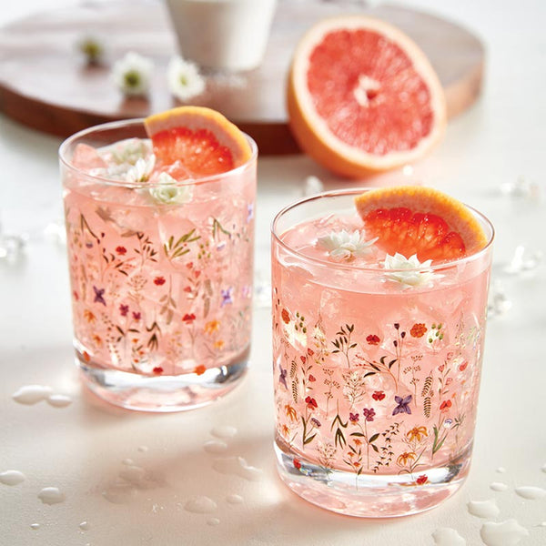 Boho Flowers Glass DOF