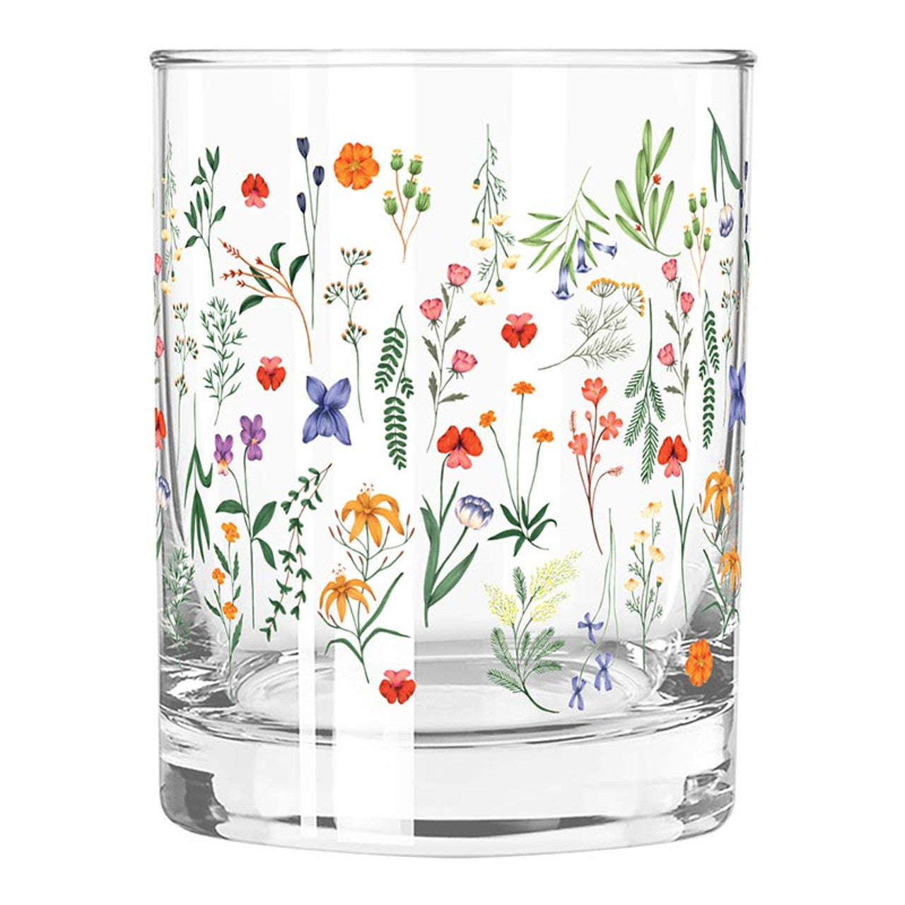 Boho Flowers Glass DOF