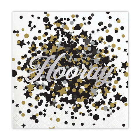 Hooray Cocktail Napkin