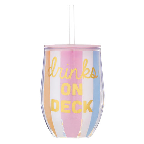 Drinks on Deck Wine Tumbler