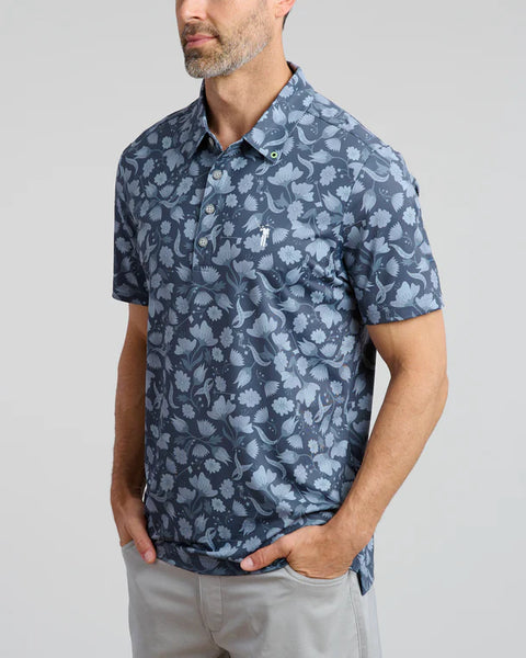 In Bloom Polo Charcoal