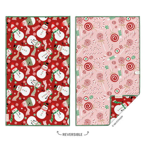 Peppermint Party Microfiber Towel