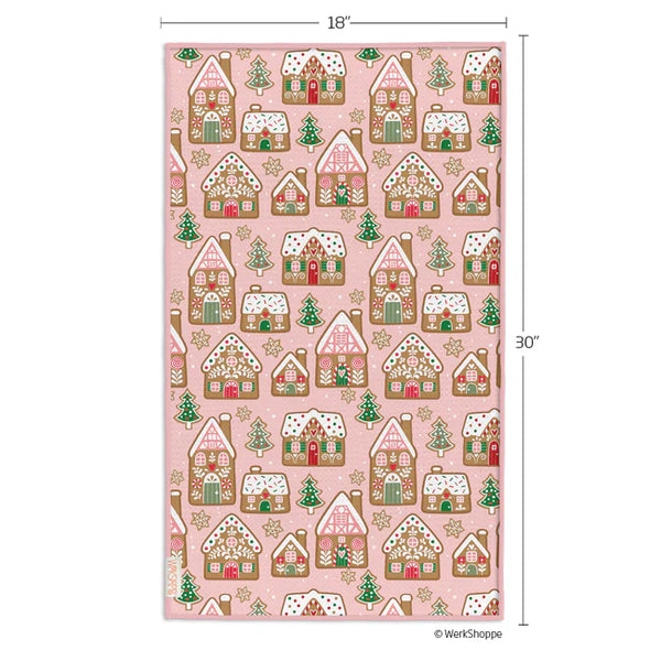 Gingerbread Cookies Microfiber Towel