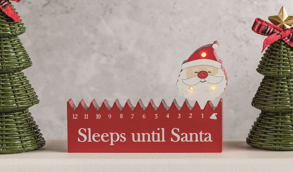 Santa Countdown Block
