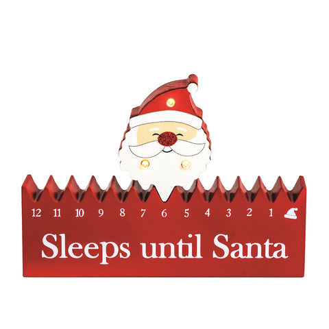 Santa Countdown Block