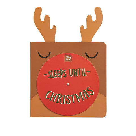 Sleeps Until Christmas Book Reindeer