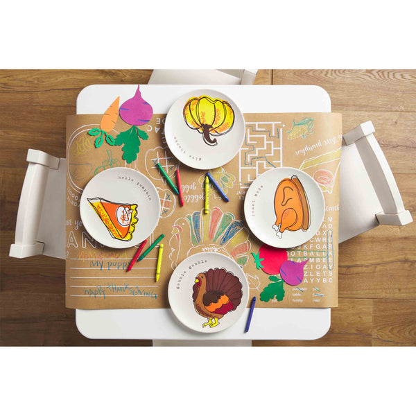 Color-Me Thanksgiving Table Runner Set