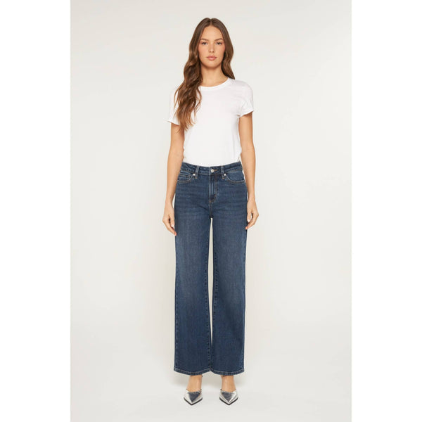 Mica High Rise Loose Fit Straight Leg Jeans