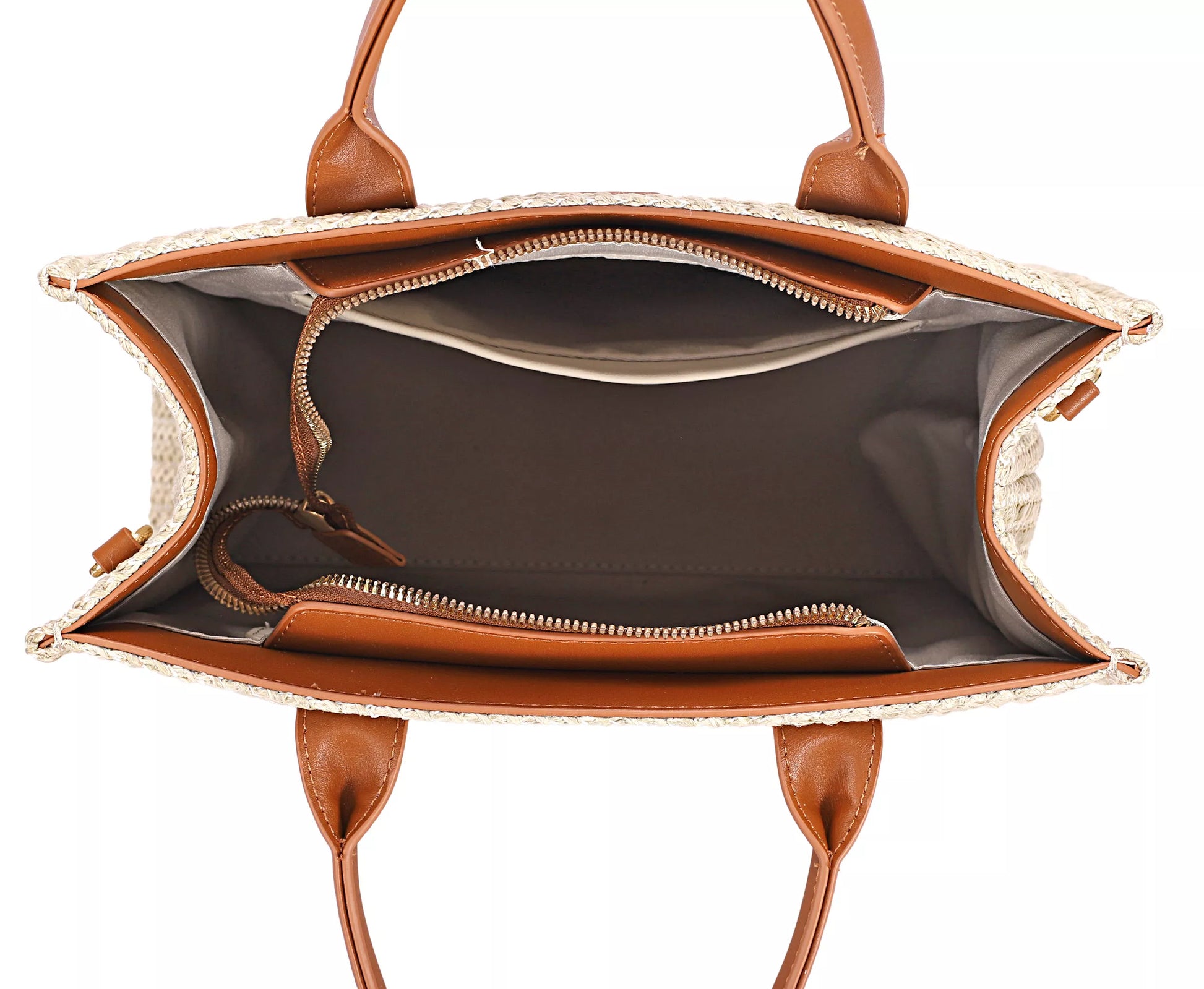 David Jones Square Woven Tote Handbag | Boutique Women's Tote Bag