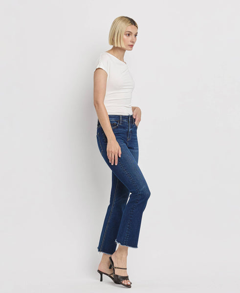 Loververt High Rise Kick Flare Jeans LV1206D