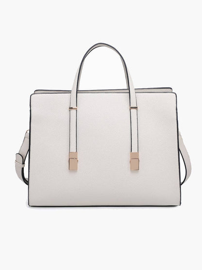 Sybil Convertible Tote Bag Off White