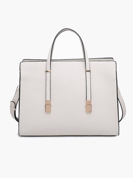 Sybil Convertible Tote Bag Off White