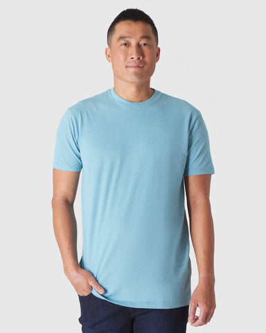 True Classic Crew Neck T-Shirt Heather Voyager