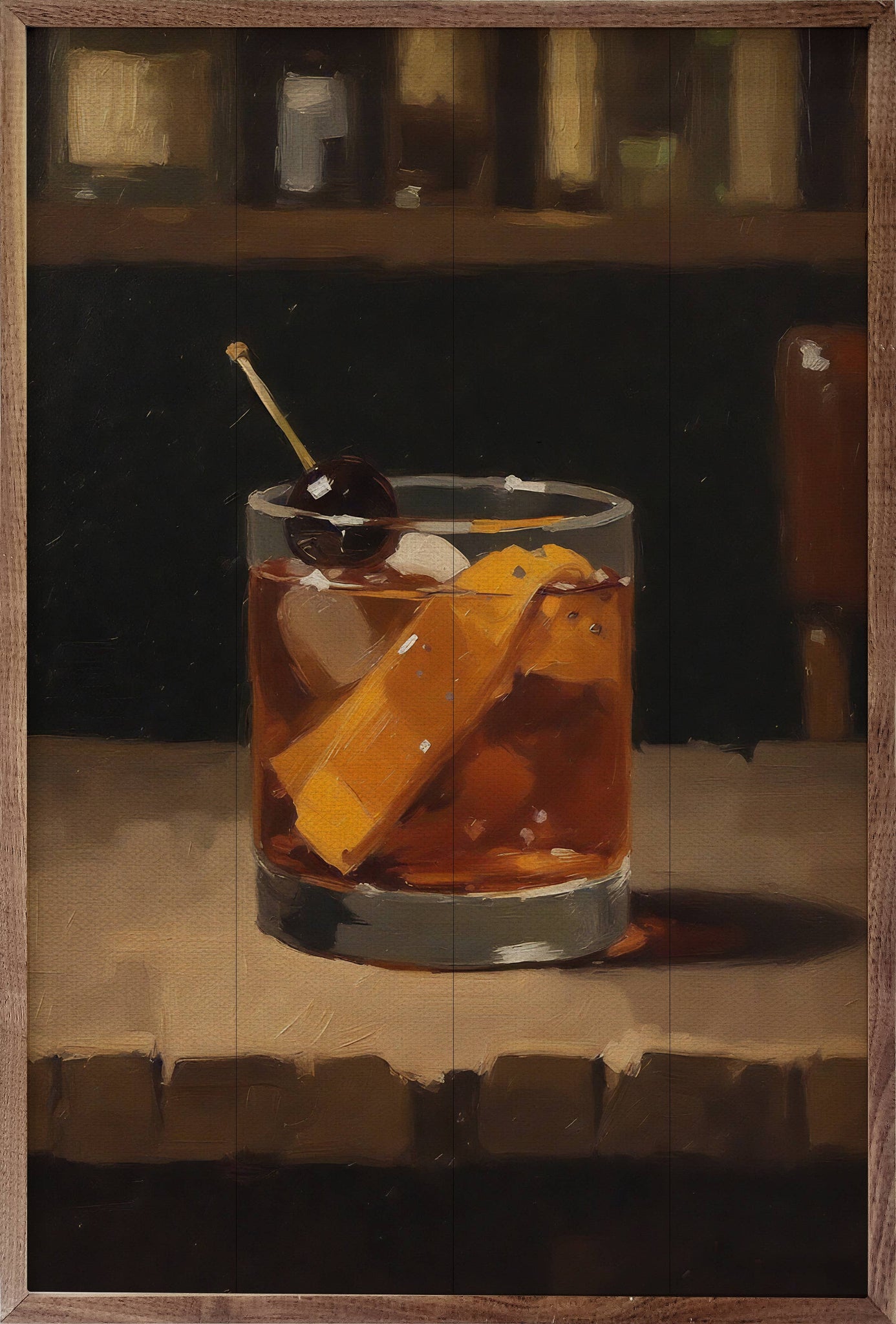 Old Fashioned Sign 5x8