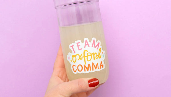Team Oxford Comma Sticker