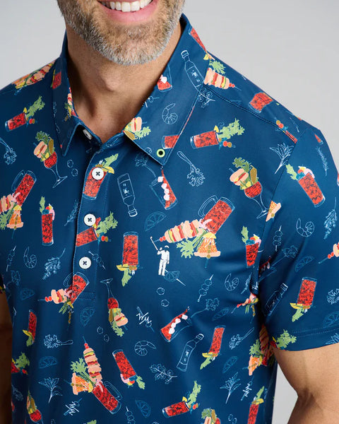 Bloody Murray Polo Navy