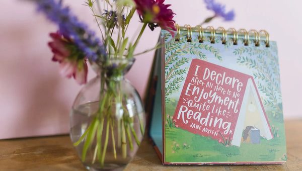 Desk Flip Calendar of Book Quotes