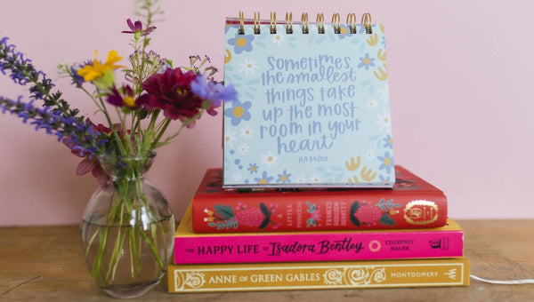 Desk Flip Calendar of Book Quotes