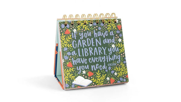 Desk Flip Calendar of Book Quotes