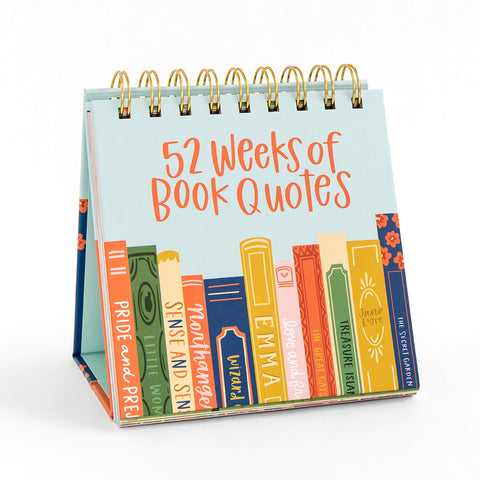 Desk Flip Calendar of Book Quotes