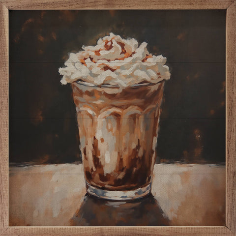 Mocha Frappe Sign 4x4