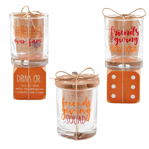 Friendsgiving Drinking Game Sets