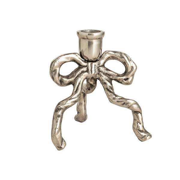 Bow Taper Candle Holders