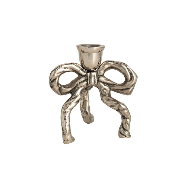 Bow Taper Candle Holders